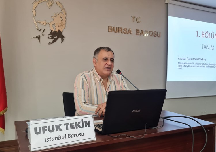 Dilekçe Yazma Teknikleri konulu konferans gerçekleştirildi.